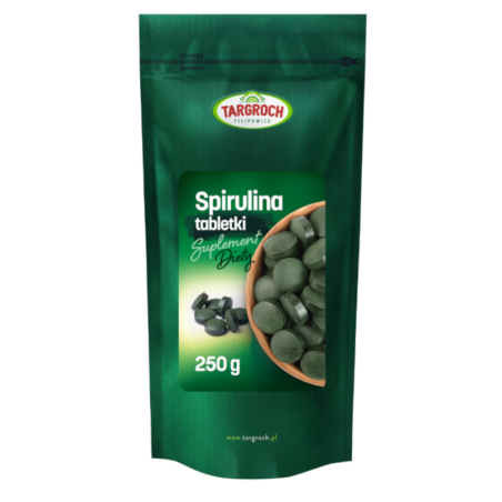 Targroch Spirulina 250 kaps. - Naturalne wsparcie organizmu