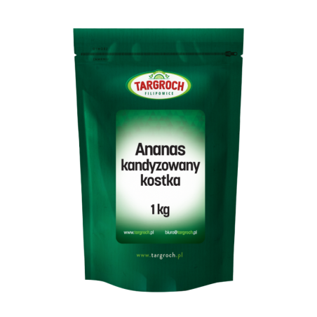 Targroch Ananas Kandyzowany 1kg - Egzotyczna Słodycz