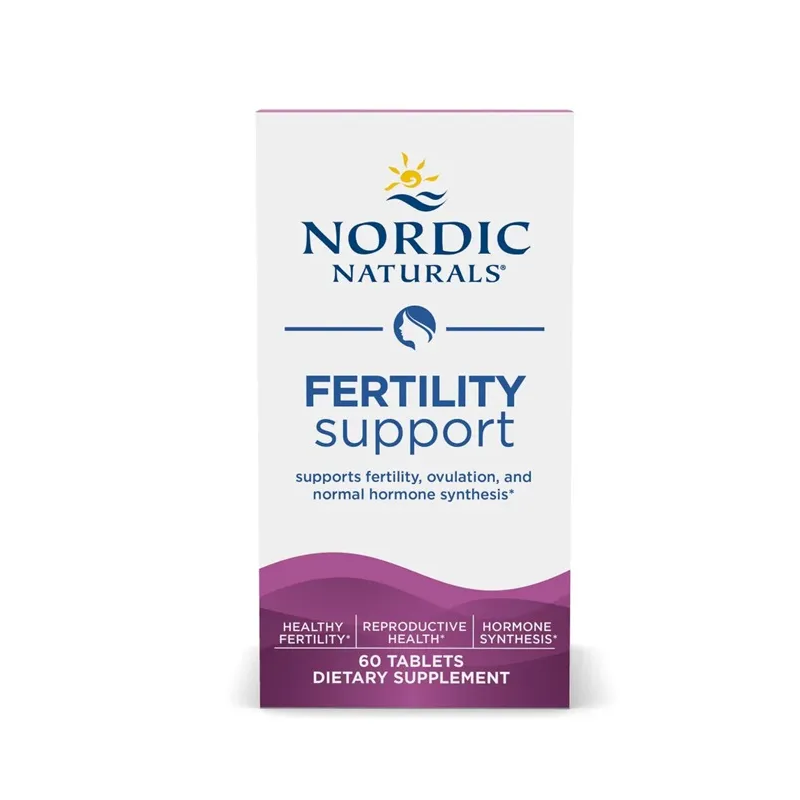 Nordic Naturals Fertility Support - Wsparcie Płodności 60tab
