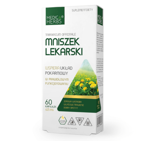 Medica Herbs Mniszek Lekarski - wsparcie dla wątroby i trawienia