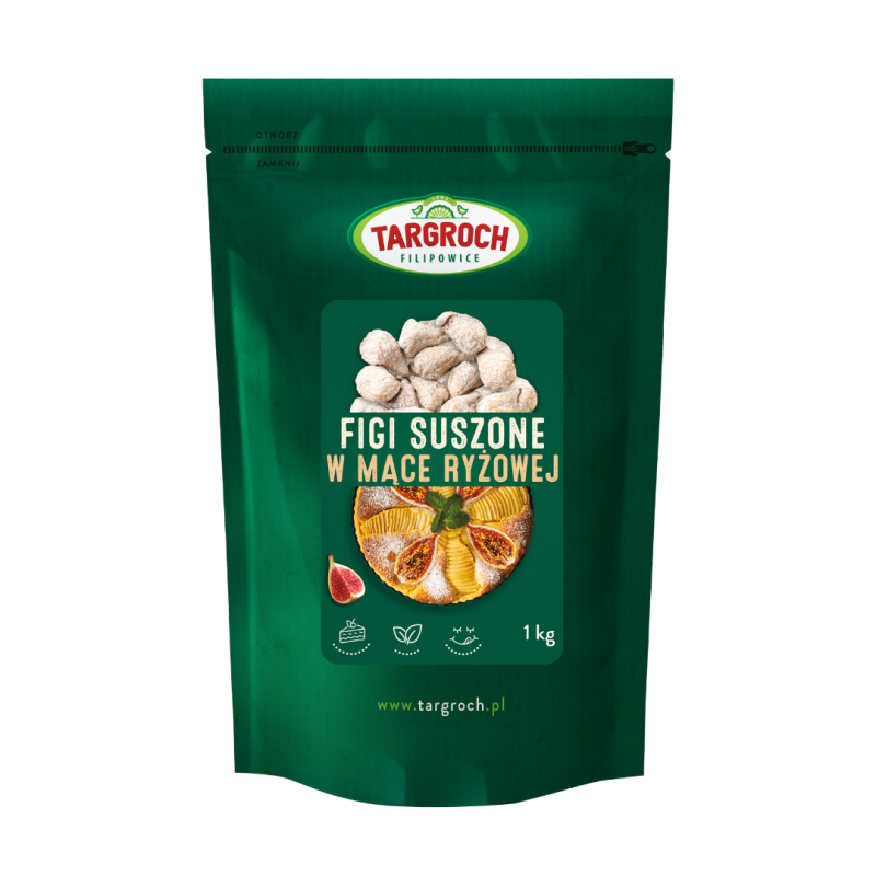 Targroch Figi Suszone 1kg - Zdrowa Przekąska Bez Cukru