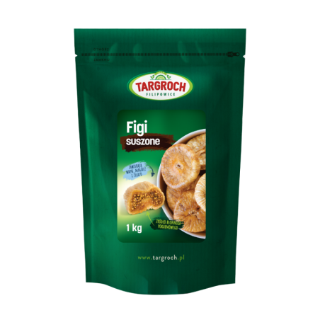 Targroch Figi Suszone 1kg - Zdrowa Przekąska | biotechsklep.pl