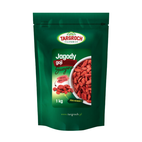 Targroch Jagody Goji Suszone 1kg - Zdrowa przekąska pełna witamin