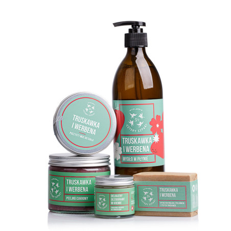 4 Szpaki Zestaw Świąteczny Truskawkowo Werbenowy | biotechsklep.pl