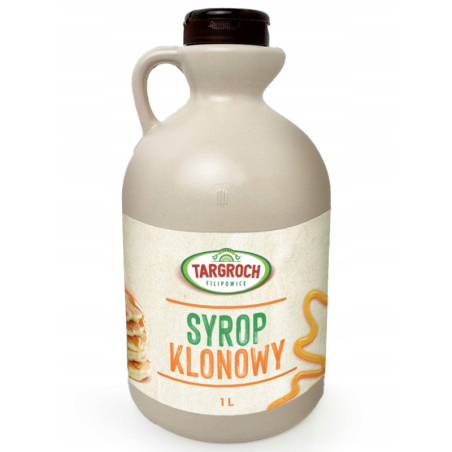 Targroch Syrop Klonowy 1000ml - Naturalny słodzik