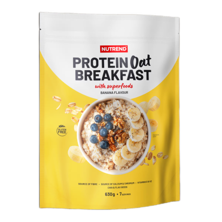 Nutrend Protein Oat Breakfast 630g - Śniadanie dla aktywnych