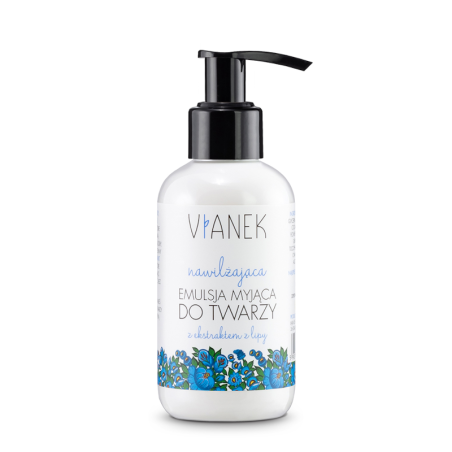 VIANEK Nawilżająca Emulsja Myjąca 150ml - Delikatne oczyszczanie i nawilżenie