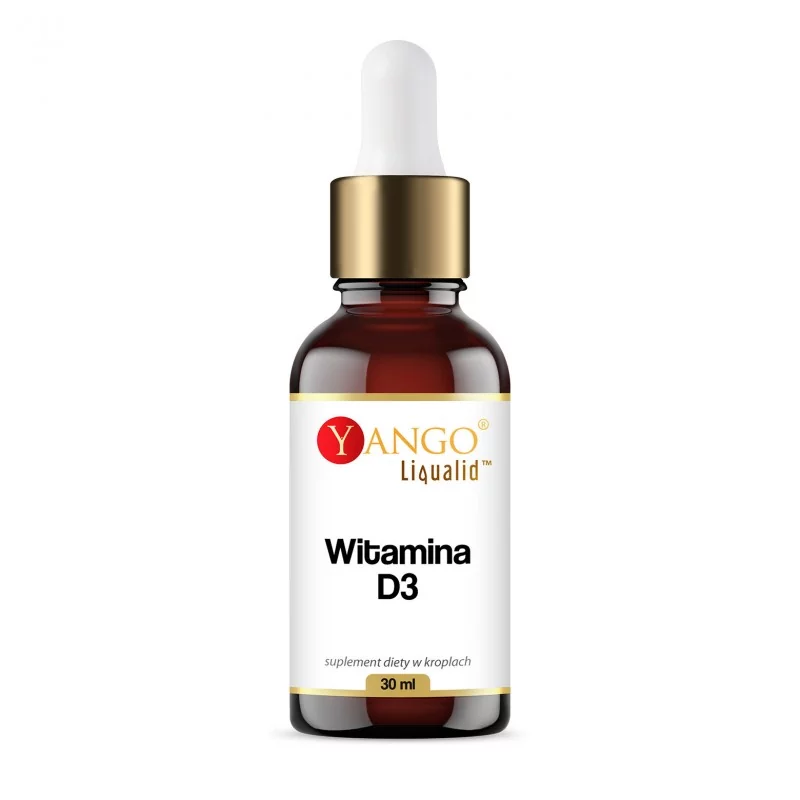 Yango D3 30ml - Witamina D3 w kroplach dla zdrowia i odporności
