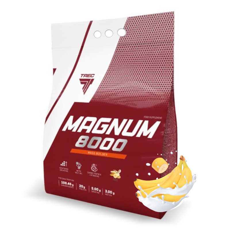 Trec Nutrition Magnum 8000 - 5450g - Gainer na Masę Mięśniową