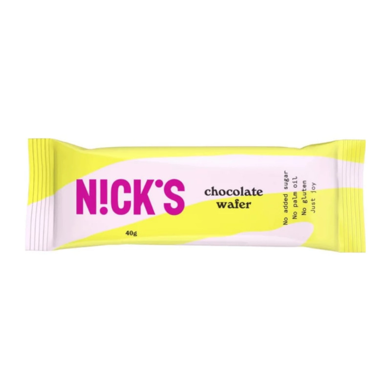 N!CK'S Wafer Baton 35g - Zdrowa przekąska bez cukru i glutenu