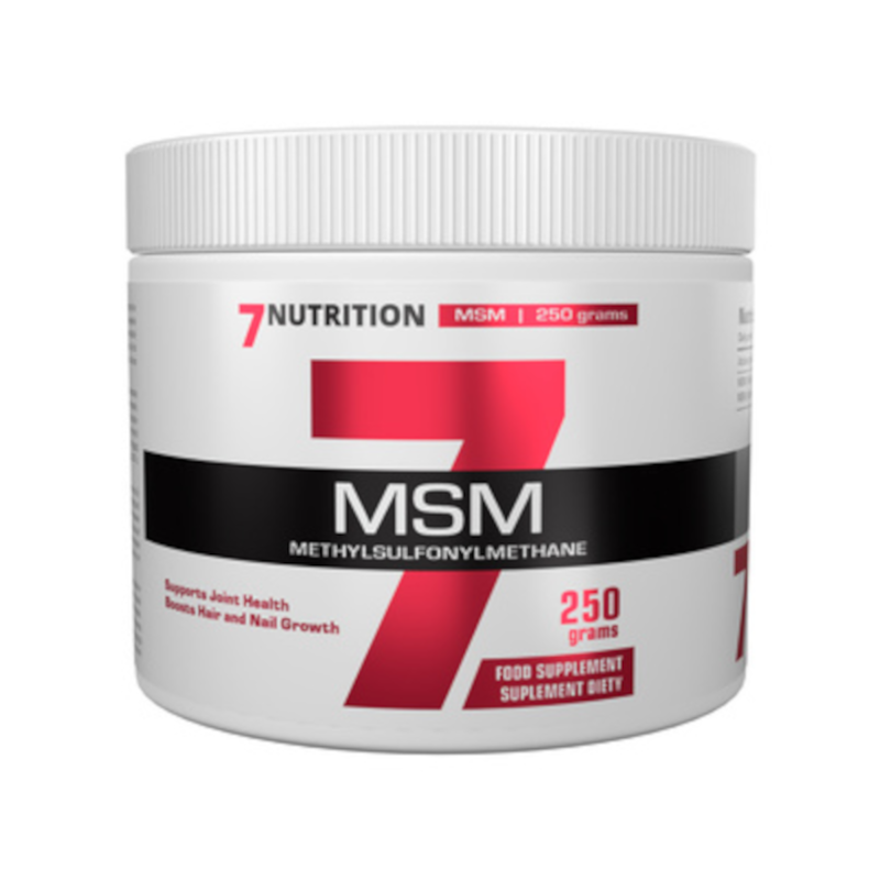 7Nutrition MSM Pure 250g - Siarka Organiczna na Stawy