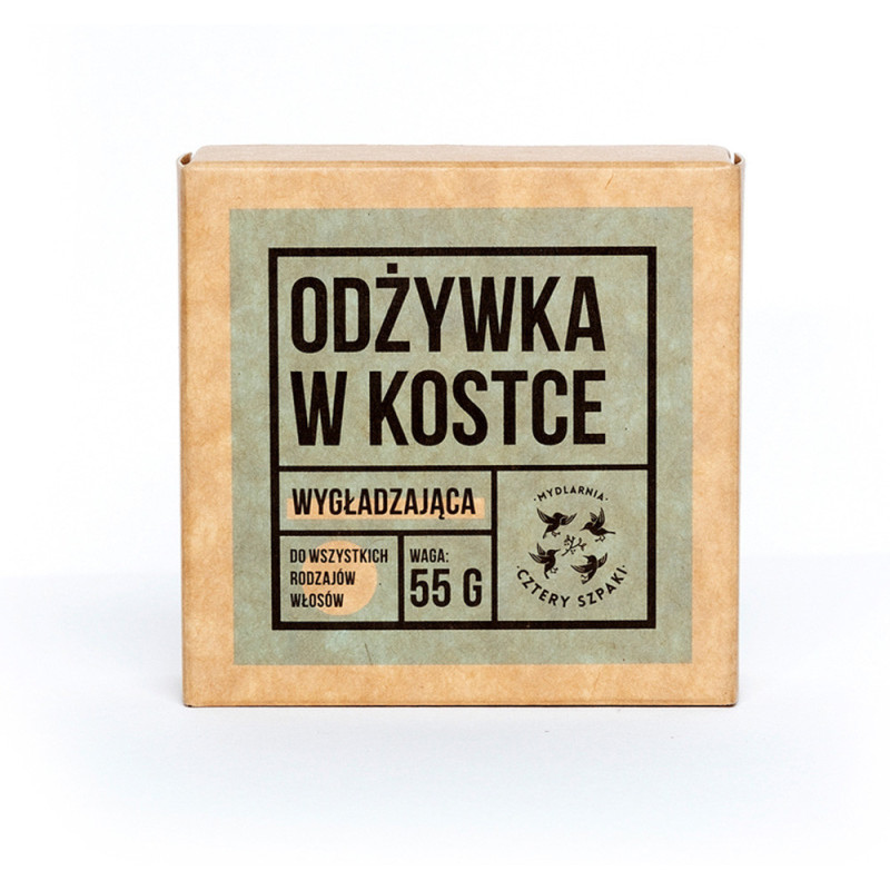 4 Szpaki Odżywka do Włosów w Kostce - Naturalna pielęgnacja