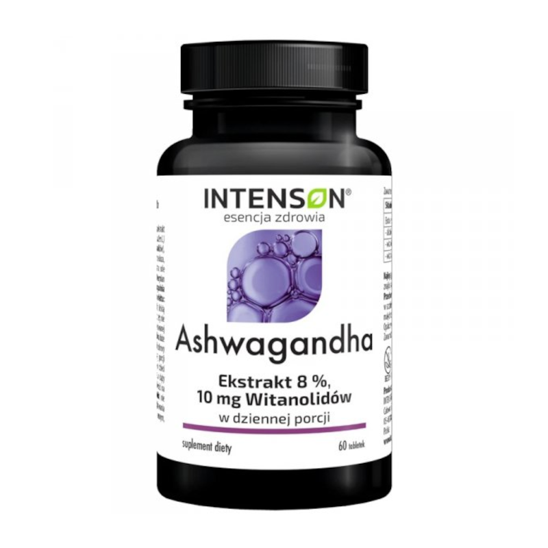 Intenson Ashwagandha 10mg 60tabs - Adaptogen na stres