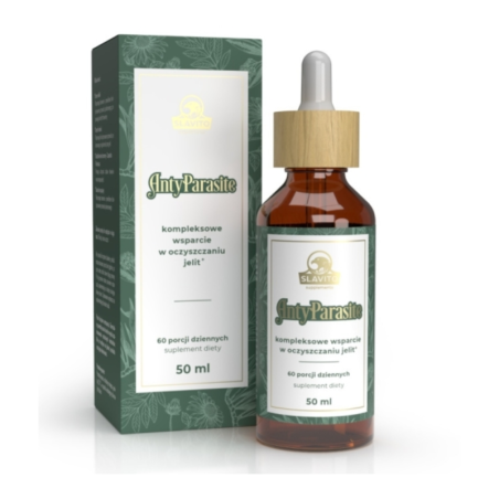 SLAVITO AntyParasite 50ml - Naturalne wsparcie trawienia i oczyszczanie