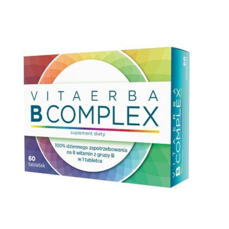 Erba Farm VitaErba B Complex 60tab - Kompleks Witamin B