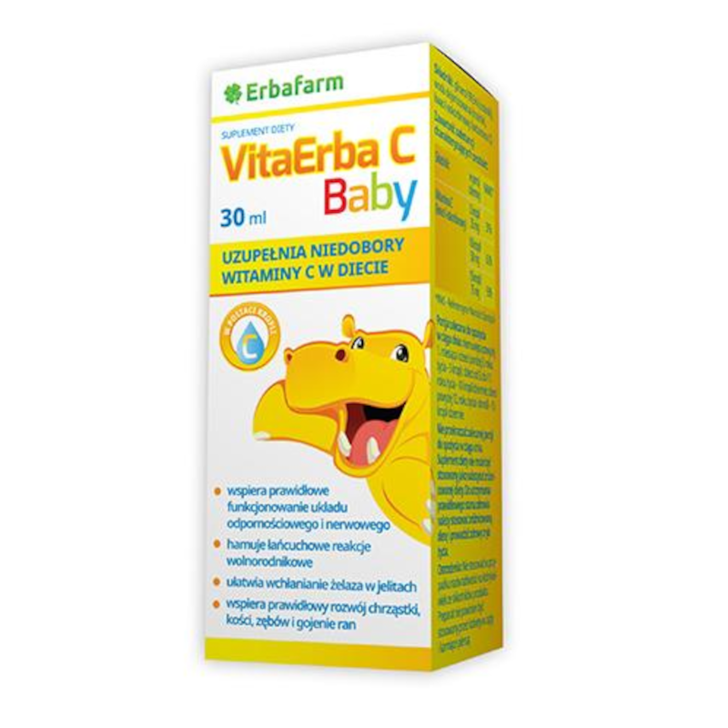 VitaErba C Baby - Witamina C dla dzieci ErbaFarm 30ml
