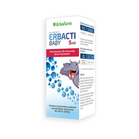 Erbacti Baby ErbaFarm Probiotyk dla Dzieci 5ml - na biegunkę