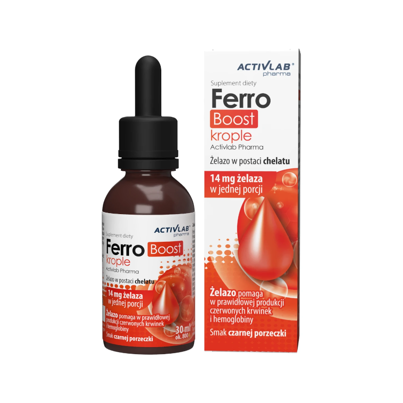 ActivLab FerroBoost 30ml - Żelazo w kroplach