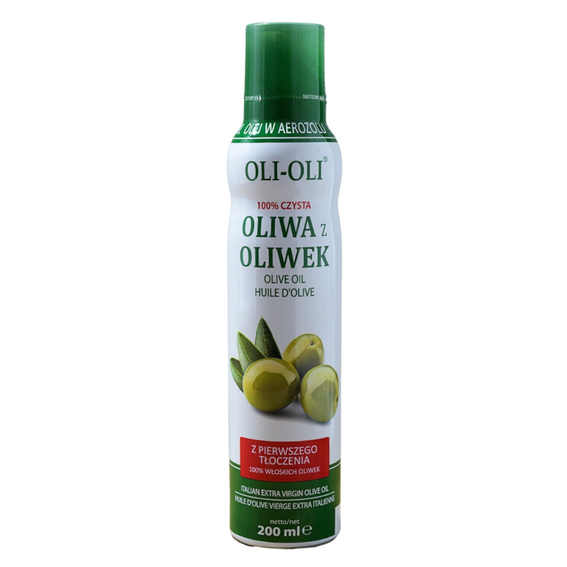 OLI OLI Oliwa Extra Virgin w Sprayu 200ml | Zdrowe Gotowanie
