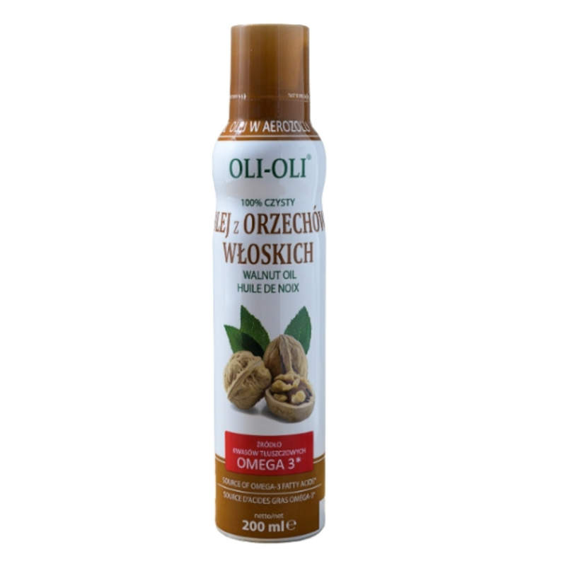 Oli Oli Olej z Orzecha Włoskiego Spray 200ml - Zdrowe Tłuszcze
