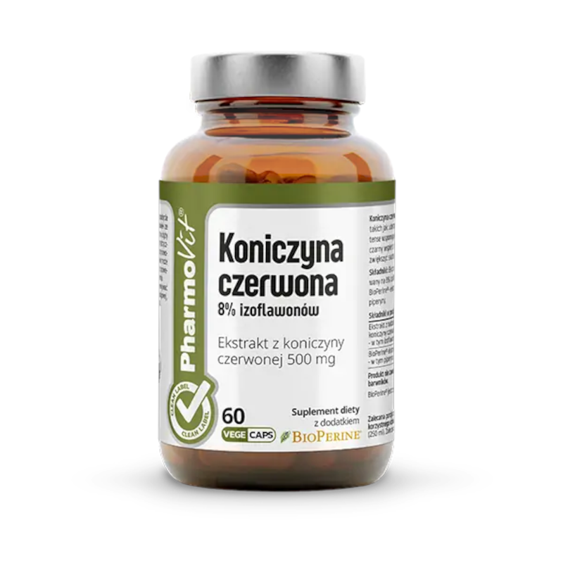 Pharmovit Koniczyna Czerwona 8% - Naturalne wsparcie w Menopauzie