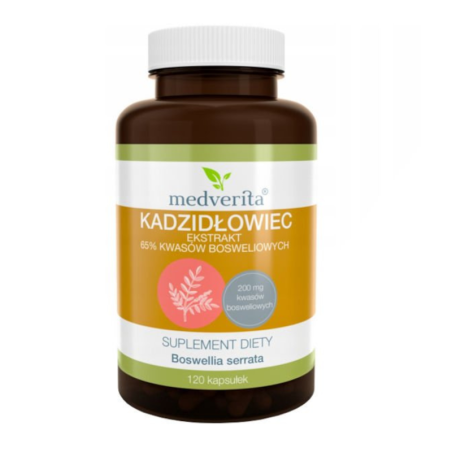 Medverita Kadzidłowiec Boswellia 120 kaps - Wsparcie dla stawów i odporności