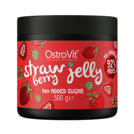 OstroVit Strawberry Jelly 500g - Frużelina Truskawkowa Bez Cukru