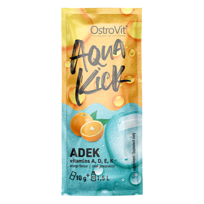 OstroVit Aqua Kick ADEK 10g - Witamina A, D, E, K w proszku