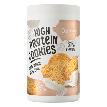 OstroVit High Protein Cookies 375g - Białkowe Ciasteczka Bez Cukru