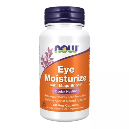 Now Foods Eye Moisturize 60 kaps - wsparcie wzroku