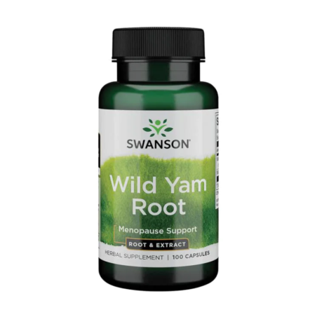 Swanson Wild Yam Root 100 kaps. - Wsparcie w Menopauzie