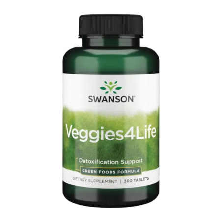 Swanson Veggies4Life 300tabs - Detoks i Antyoksydanty