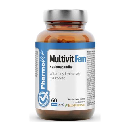 Pharmovit Multivit Fem z Ashwagandha - Multiwitaminy dla kobiet