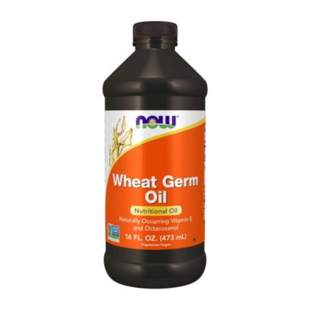 NOW Foods Wheat Germ Oil Liquid 473ml - Naturalne źródło witaminy E
