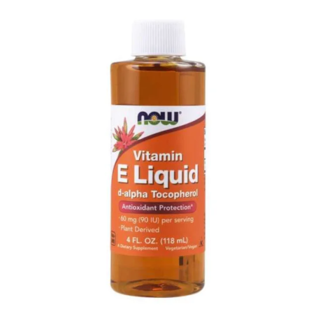 NOW Foods Vitamin E Liquid 118ml - Witamina E w płynie