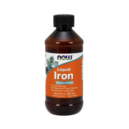 NOW Foods Liquid Iron 237ml - Suplement Żelaza