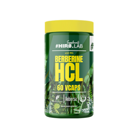 Hiro Lab Berberine HCL 450mg 60vcaps - wsparcie metabolizmu i odchudzania