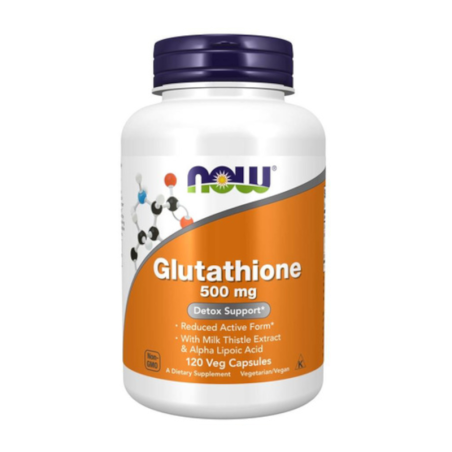 Now Foods Glutathione 500mg - Detoks i Antyoksydanty