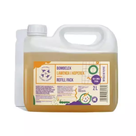 4 Szpaki Bombelek Mydło w Płynie 2000ml - Naturalna Pielęgnacja dla Dzieci