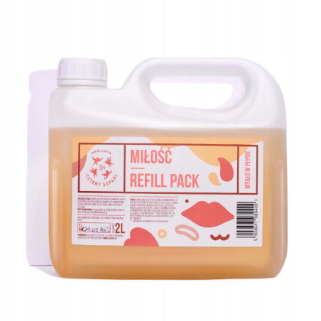 4 Szpaki Mydło w Płynie Miłość 2000ml - Naturalne i Hipoalergiczne