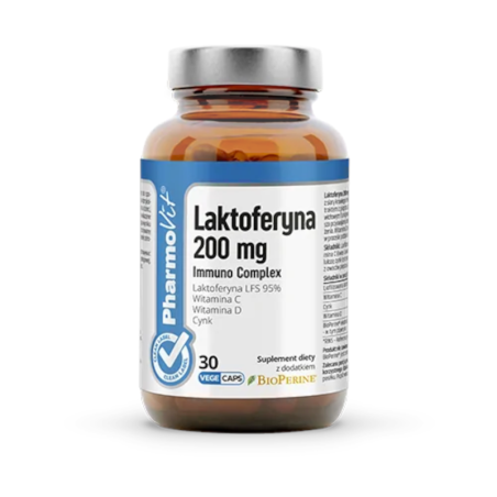 Pharmovit Laktoferyna 200 mg - Wzmocnienie Odporności