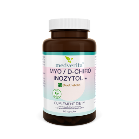 Medverita Myo / D-chiro inozytol + Quatrefolic® - Wsparcie Płodności i Zdrowia Hormonalnego