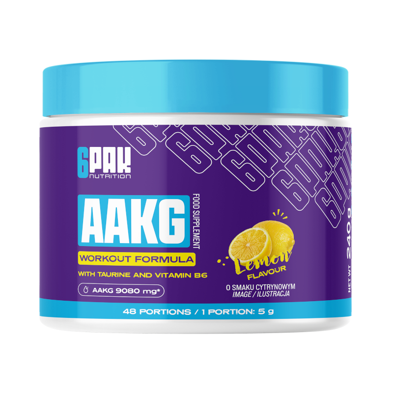 6PAK Nutrition AAKG 240g - Przedtreningówka | Biotechsklep.pl