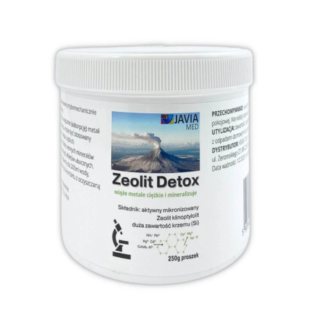 Javia Med Zeolit Detox 250g - Naturalna Detoksykacja