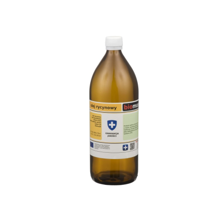 Biomus Olej Rycynowy - Naturalna Pielęgnacja Włosów, Rzęs i Skóry