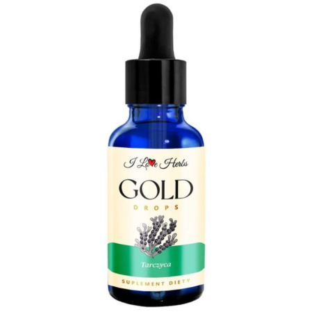 I love Herbs THYRO Tarczyca Gold Drops 50ml - Wsparcie dla Tarczycy
