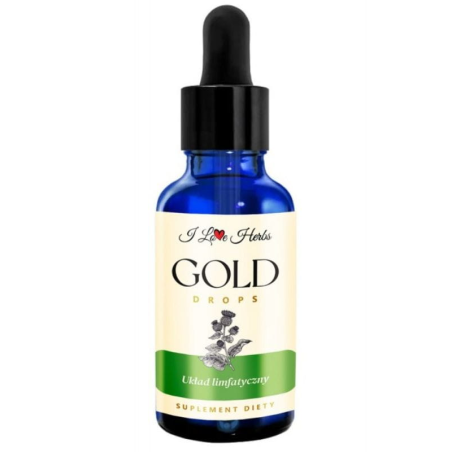 I love Herbs Układ Limfatyczny Gold Drops 50ml - Wsparcie odporności