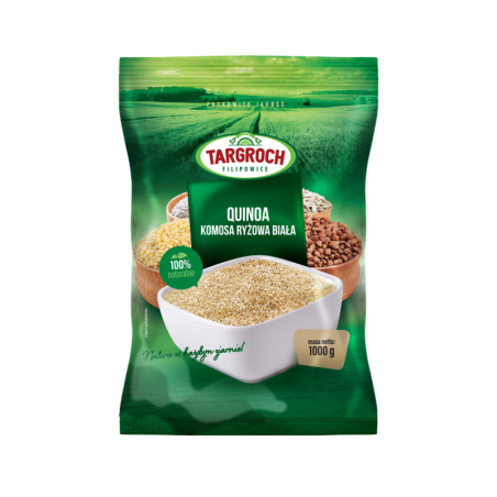 Targroch Quinoa Komosa Ryżowa Biała 1kg - Zdrowa Żywność