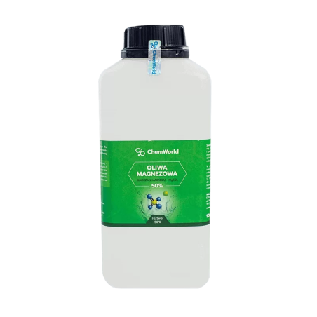 ChemWorld Oliwa Magnezowa 50% 1000ml - Naturalne źródło magnezu