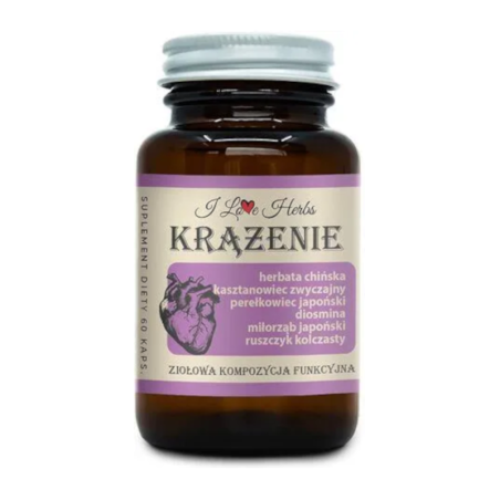 I love Herbs Krążenie 60 kaps - Wsparcie dla serca i krążenia